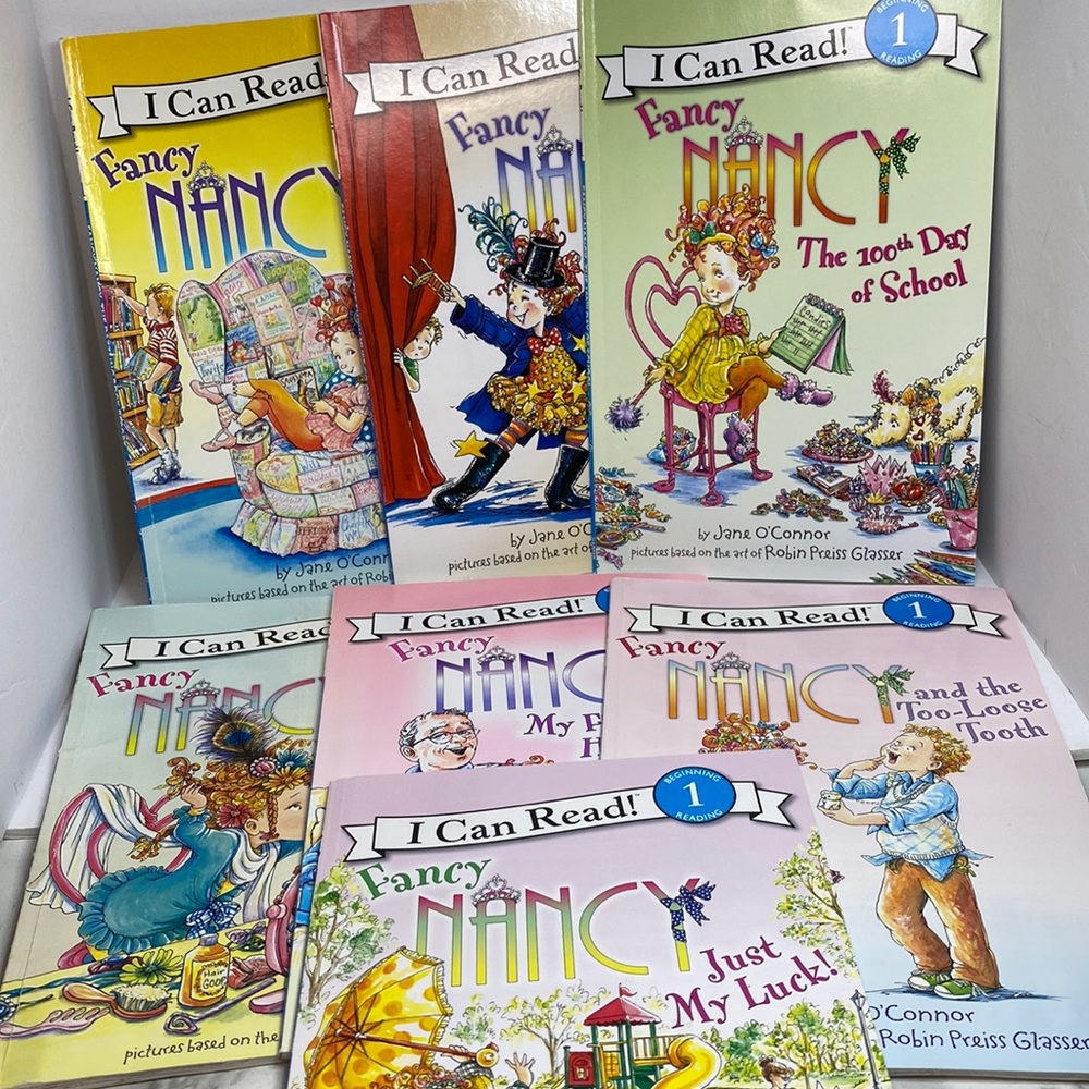I Can Read -Level 1 - Fancy Nancy Books - Set of 7